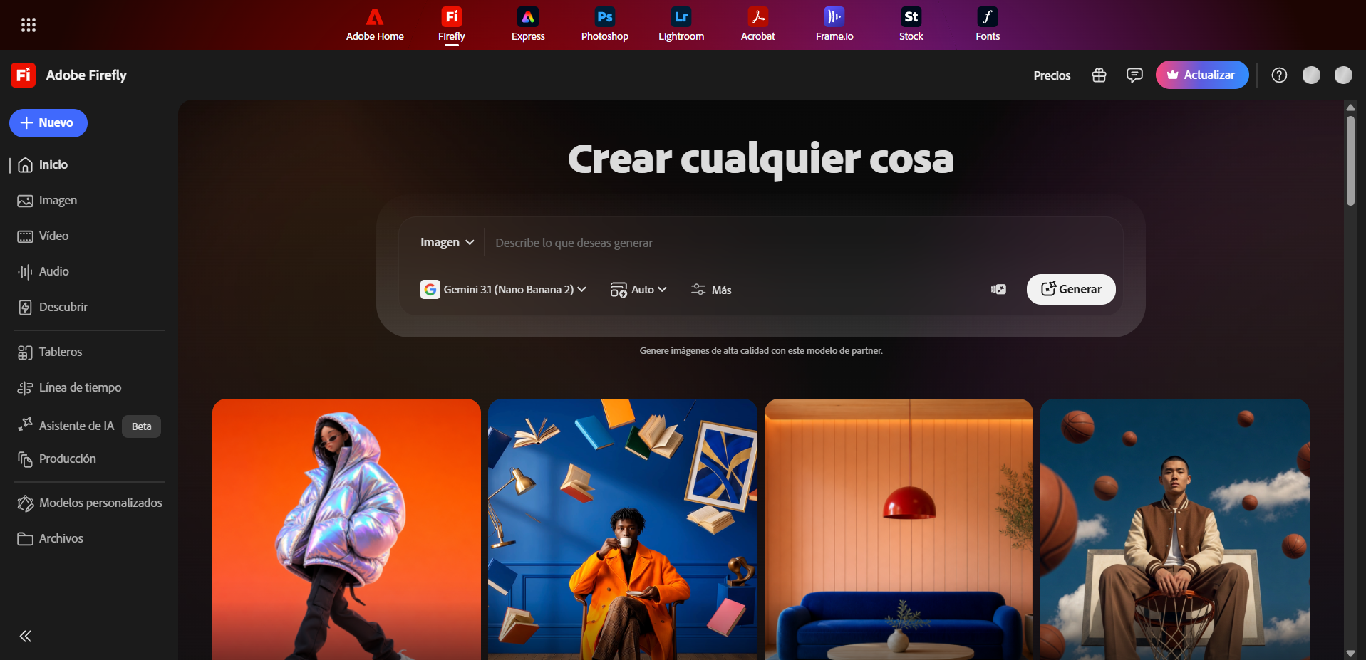 Adobe Firefly 2026: Reseña completa (¿La IA generativa más segura para empresas?)