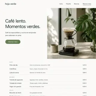 Diseño editorial con numeración de secciones